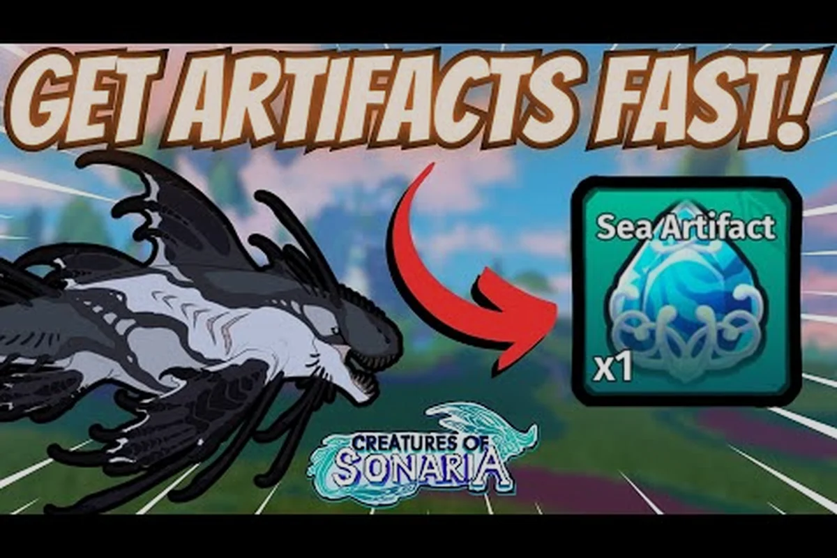 Creatures of Sonaria: Tiempo de vuelo y probabilidad de artefactos del cielo